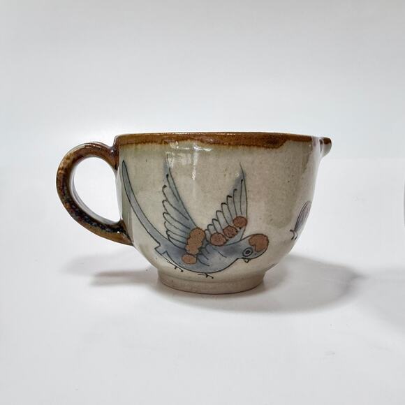 Ken Edwards Tonala Pottery Cream & Sugar Set – Handpainted Vintage Mexico KE - Picture 11 of 11